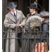 Wonder Woman Chris Pine (Steve Trevor) Grey Wool Coat